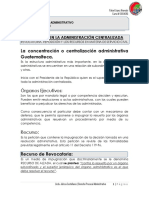 Derecho Procesal Administrativo Resumen Capítulo IV Hugo Calderon