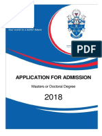 Annexure A 2018 Application