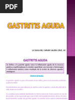 Gastritis Aguda y Cronica