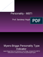 HRM II - Session 2 - Personality - MBTI