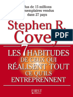 Covey Stephen R-Les 7 Habitudes de Ceux Qui Réalisent Tout Ce Qu'Ils Entreprennent