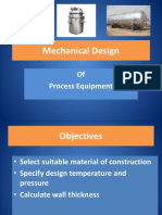 Mechanical Design For Pressure Vessel