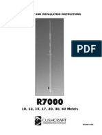 Assembly and Installation Instructions: 10, 12, 15, 17, 20, 30, 40 Meters