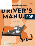 MA RMV Driver's Manual