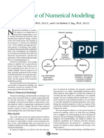 The Purpose of Numerical Modeling PDF