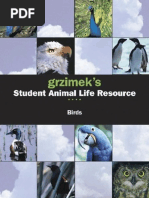 Grzimek's SALR - Birds