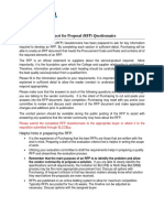 RFP Questionnaire