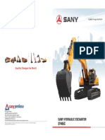 Especificaciones Excavadora Sany 465C (Folleto)