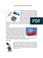 Instrumentos de Laboratorio de Biología