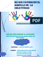 Desarrollo de La Creatividad