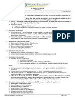 In-House Cpa Review Taxation Donor'S Tax - Notes: E.A.Dg - Mateo