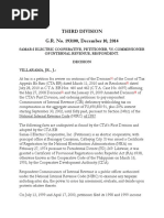 Samar-I Electric Cooperative, Petitioner, vs. Commissioner of Internal Revenue, Respondent.