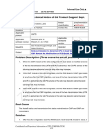 U - 20130401 - 009 (Notice of Solution To Abnormal KPIs in Dual-Stack Sites After CMP Module No. Modification or RCB Board Reset)