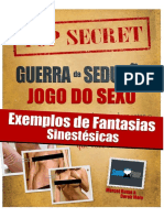 Jogo Do Sexo Exemplo de Fantasias Sinestésicas