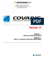 Installation de COVADIS v13 - Annexes PDF