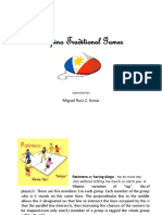 Filipino Traditional Games: Miguel Ruiz Z. Aznar