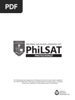 Philsat Practice Booklet v1