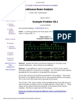 Continuous Beam Analysis: A Beginner's Guide To Structural Mechanics/Analysis