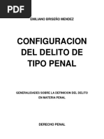 Configuracion Del Delito de Tipo Penal