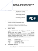 Guia de Procedimiento - CLUBES de MENORES