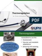 Thermoregulation & Disturbance in Extreme Condition (Dr. Erwin)