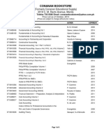 Conanan Bookstore Price List PDF