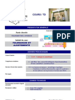 Cours Tolerances