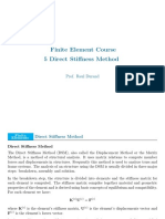 FEM - 5 Direct Stiffness Method