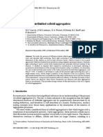 Universal Diffusion-Limited Colloid Aggregation: H DA R RC P T