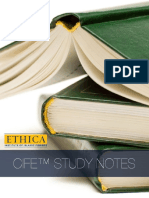 Ethica CIFE Study Notes