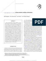 A Perspective On 3D Surface-Related Multiple Elimination: Bill Dragoset, Eric Verschuur, Ian Moore, and Richard Bisley