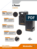 Weidmuller DRAC Series AC Receptacles Flyer LIT0915 072016v1 PDF