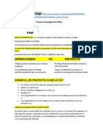 Ing. Sergio Intriago Mpo Pmo PMI PMP: Ejemplo ¿Es Proyecto O No Lo Es?