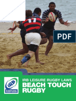 Beach Touch Rugby en