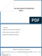 Maximum Likelihood Estimation (MLE) : Type Equation Here.000