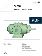 Screw Pump: Original Operating Manual SN..ER.. Series