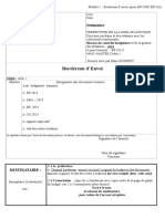 ASA Modèles Bordereaux D'envoi Actes