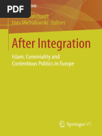 (Islam Und Politik) Marian Burchardt, Ines Michalowski (Eds.) - After Integration - Islam, Conviviality and Contentious Politics in Europe-VS Verlag Für Sozialwissenschaften (2015) PDF