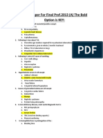 MCQS With KEY - PAEDS