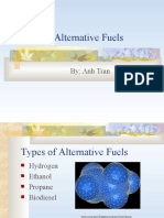 Alternative Fuels: By: Anh Tran