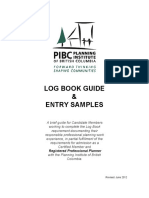 PIBC LogBook Guide&Samples Jun2012