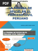 La Prueba de Oficio en El Proceso Civil