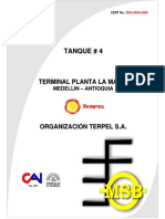 Reporte de Inspección TK-4 Por API 653