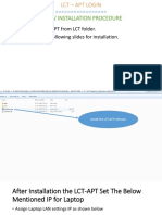 Bg20 & 30 ### LCT - Apt Login & SW Upgradation Procudure