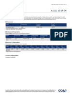 A1011 SS GR 36: General Product Description