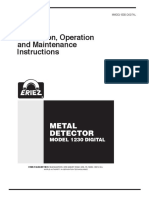 Eriez MetalDetector 1230