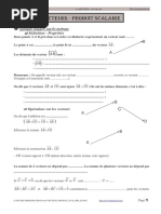 Cours Vecteur Produit Scalaire QST