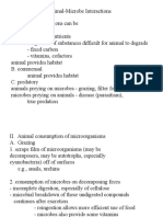 Animal Microbe Interactions