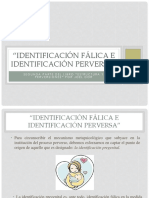 Identificación Fálica e Identificación Perversa