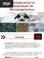 Biossegurança em Microorganismos